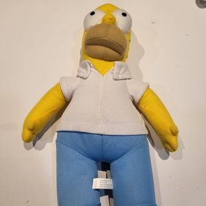 The Simpsons Toy Factory 26" Jumbo  Plush Stuffed Toy 2015 HOMER